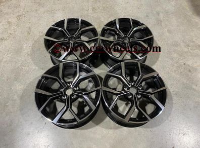 18" Faro Syle Alloy Wheels - Vw Polo - Seat Ibiza - Audi A1 Tt -skoda Fabia 5x100