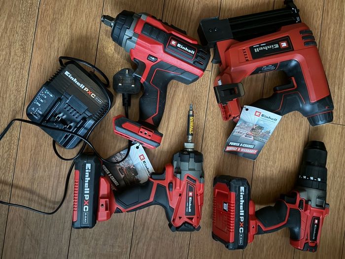 Einhell 4 piece cordless set