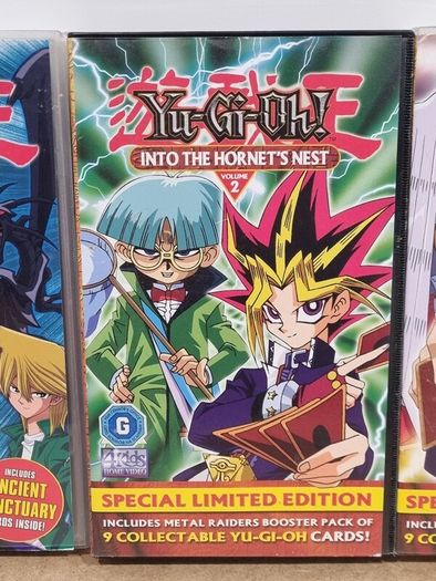 Yu Gi Oh VHS Bundle x 3