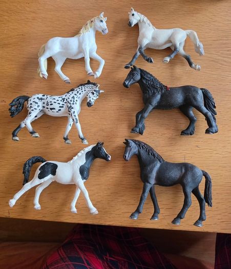Schleich horses and foals