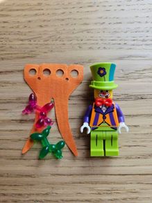 lego party clown collectible series 18
