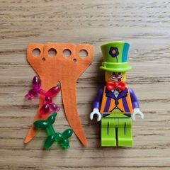 lego party clown collectible series 18
