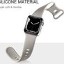 5 Pack Straps Compatible for Apple Watch Strap 38mm 40mm 41mm 42mm 44mm 45mm 46mm 49mm, Soft Silicone Sport Band for iWatch Series 11 10 9 8 7 6 5 4 3 2 1 SE SE3, Women Men Image 4