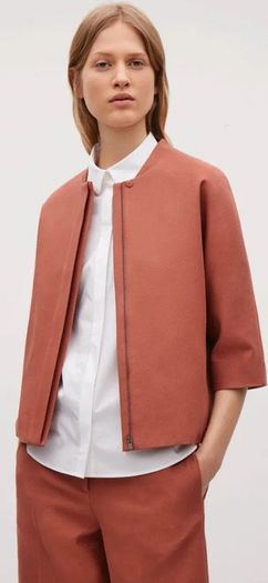 COS  Boxy-fit Twill Jacket