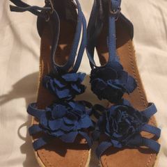 Nine west wedges blue