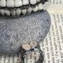 1 Pair of Teeth Tooth Fairy Oddity Curiosity Ring Goth Gift Image 4