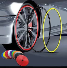 Car Tyre wheel alloy tire protector black