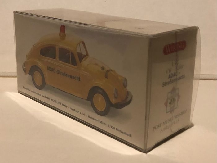 Wiking 1/40 Volkswagen Beetle ADAC patrol car
