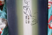 U2 Limited Edition Artificial Hoizon purple vinyl, never played, signed by Bono and Adam