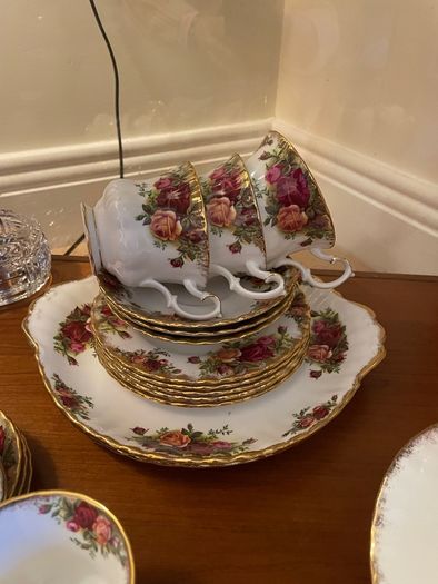 tea set bone china