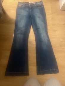 women jeans diesel flare 30x33