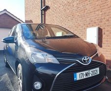 Toyota Yaris 2017 black manual