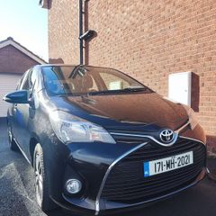 Toyota Yaris 2017 black manual