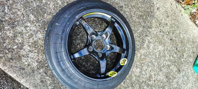 Mercedes Benz spare wheel