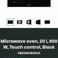 Built in microwave
