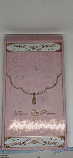 Flower Knows Butterfly Cloud Collar Collection Hand Held Mirror in Pink