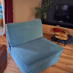 One-Seat Sofa Bed with 2 sets of loose covers