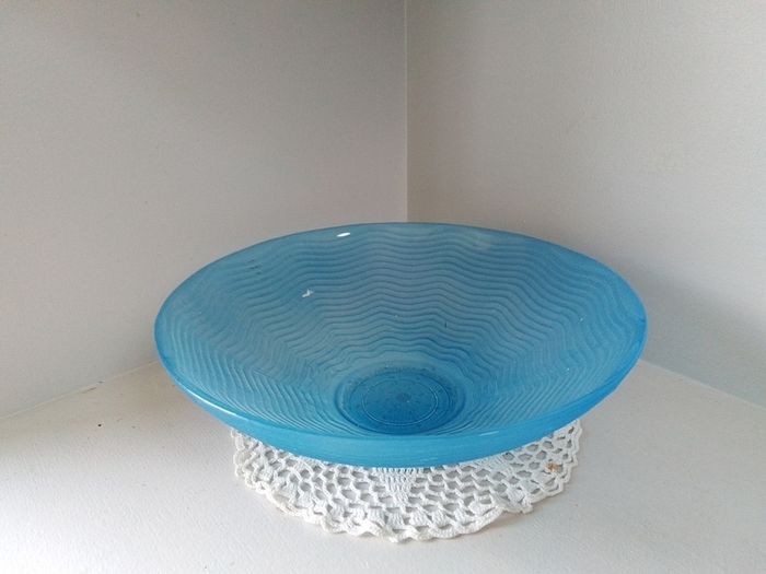 Blue Glass Bowl