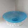 Blue Glass Bowl Image 2