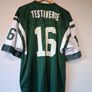 New York Jets Jersey.  Official Champion Vinny Testaverde Number 16 Jets Home Jersey From 1998 / 2000. Original Vintage. Not A Modern Day Remake. Image 2
