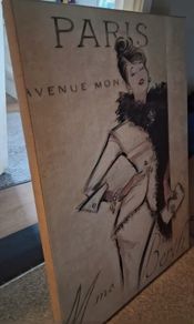 Wooden print