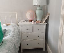 Cream chest of drawers