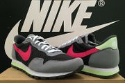 Nike Metro Plus CII Anthracite Vivid Pink Volt UK 11/US 12 DEADSTOCK