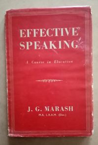 Effective Speaking 1964 Vintage Book