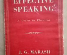 Effective Speaking 1964 Vintage Book