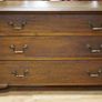 Vintage Mahogany Low Chest of Drawers Image 3