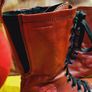 Vagabond Lace Up Leather Boots Rare Like New (Size 39) Image 2