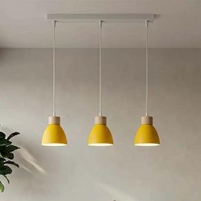 Pendant light - Yellow Scandinavian Pendant Light / NEW