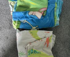 2 duvet covers and pillow case