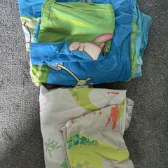 2 duvet covers and pillow case