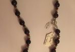 Amethyst, Jade & Carnelian necklace