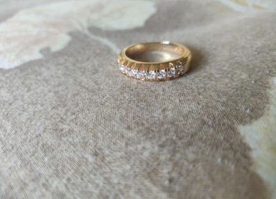 Rolled gold ring