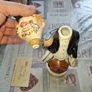 1950s to 70s Working Musical Decanter Hobo Clown Sitting on a Barrel. The base plays the tune Show Me the Way to Go Home, reminded me of the song from Jaws Image 4