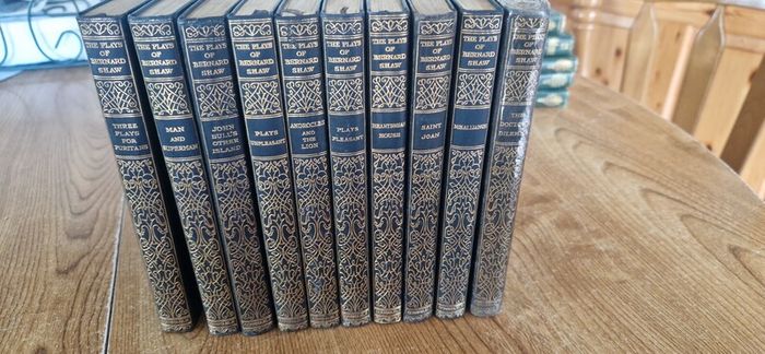 The Plays of Bernard Shaw - collection of 10