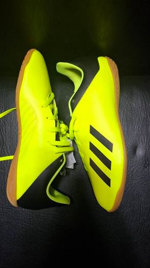 Adidas X Tango 18.4 J Youth Kids Soccer Cleats Size 5 Solar Yellow/Black DB2433