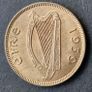 Ireland 1939 Excellent Farthing coin Image 3