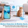 WiFi Hidden Spy Clock Camera Secret Nanny Cam With Motion Detection | 1080p Video Recording, Covert Camera With Night Vision, Mobile App Control for Home, Office Image 5
