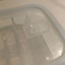 1040ml Glass Lunch Box with 2 Compartments Image 5