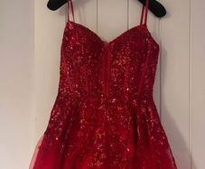 Red Dress princess style