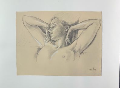 Vintage Francine Van Hove Wing like Arms offset print