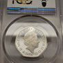 UK 2017 Silver Proof 50p Beatrix Potter Tom Kitten Coin Graded by PCGS PR69DCAM Image 5
