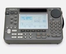 Sony Stereo Receiver ICF-SW55 - Sony Corporation; Tokyo, Japan,1991, perfect condition, full set.