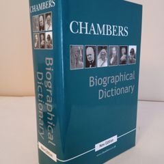 Chambers Biographical Dictionary Edited by Una McGovern (HQ628)