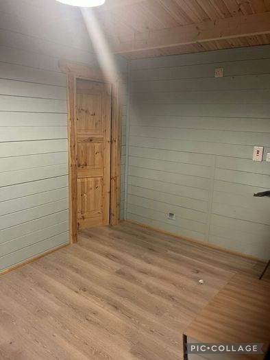 1 bed 1 bath log cabin