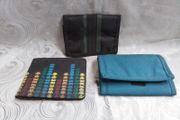 Three Canvass or Polyester Wallets