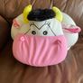 Plushie Cow Pillow Super Soft Toy - Car Pillow Image 3